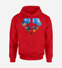 Thumbnail for Supermen of The Skies (Sunrise) Designed Hoodies
