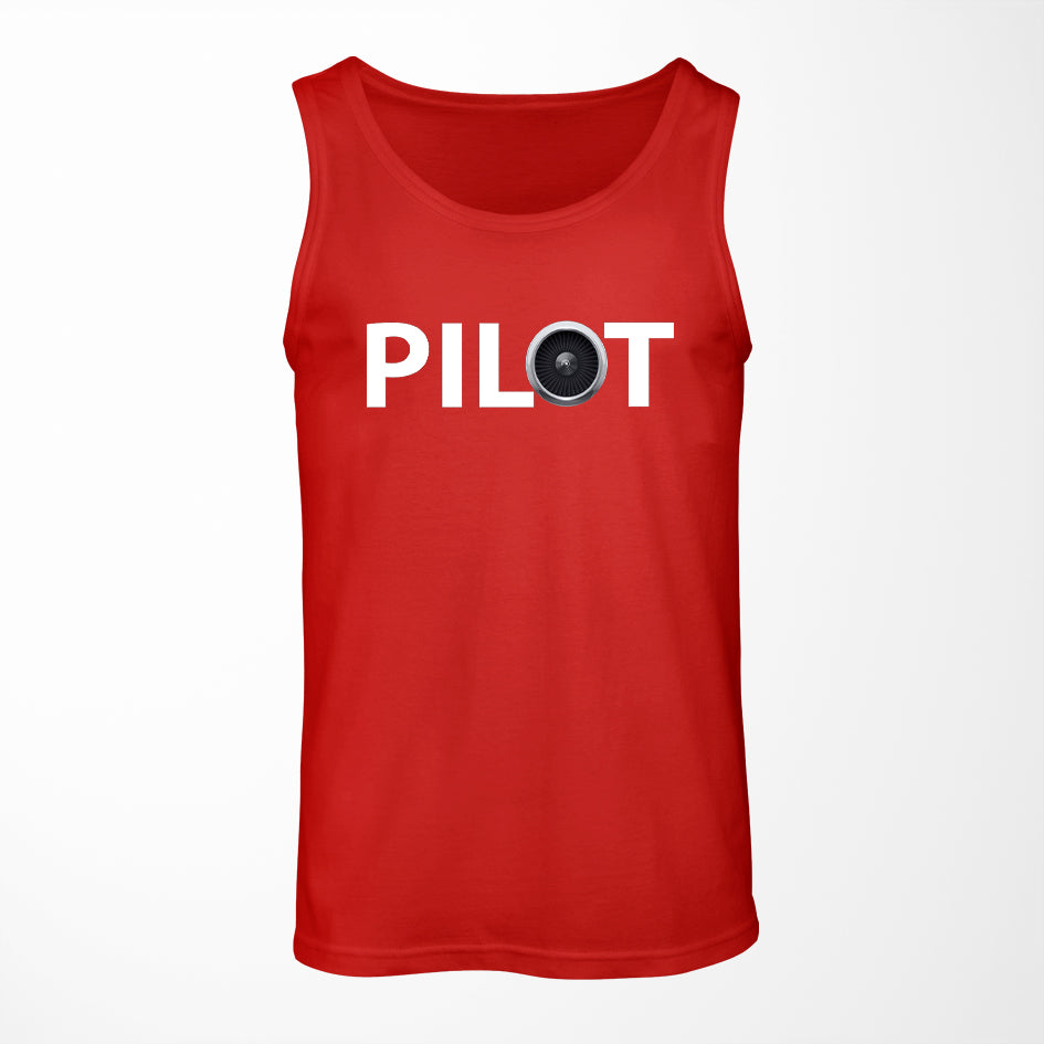 Pilot & Jet Engine Designed Tank Tops