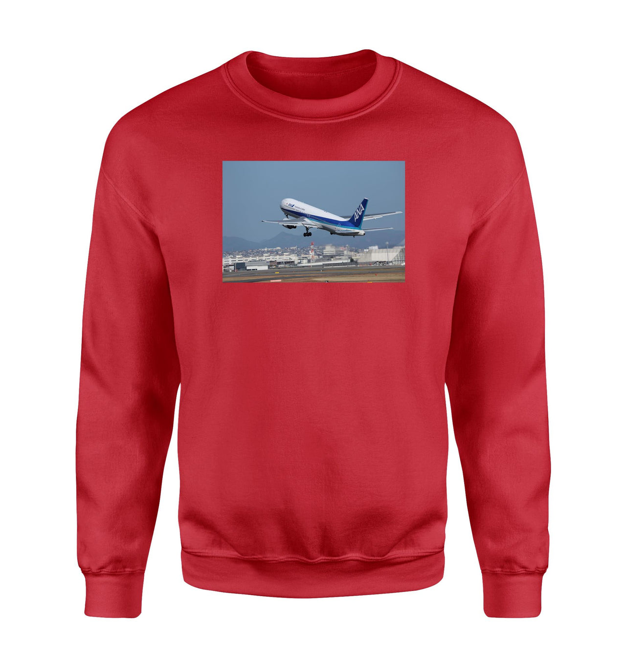 Departing ANA's Boeing 767 Designed Sweatshirts