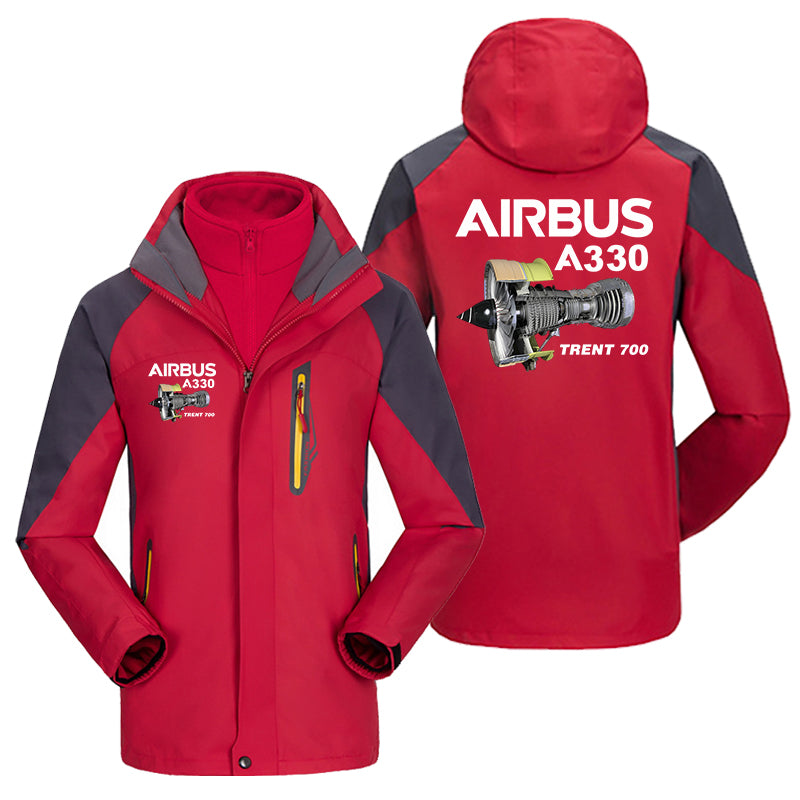 Airbus A330 & Trent 700 Engine Designed Thick Skiing Jackets