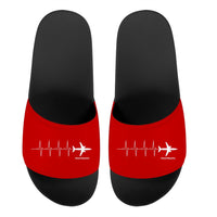 Thumbnail for Aviation Heartbeats Designed Sport Slippers