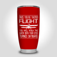 Thumbnail for Once You've Tasted Flight Designed Tumbler Travel Mugs