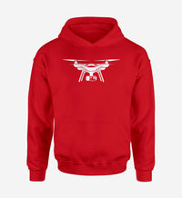 Thumbnail for Drone Silhouette Designed Hoodies