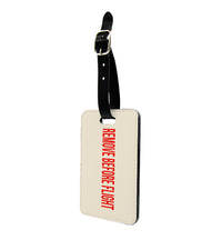 Thumbnail for Remove Before Flight 2 Designed Luggage Tag