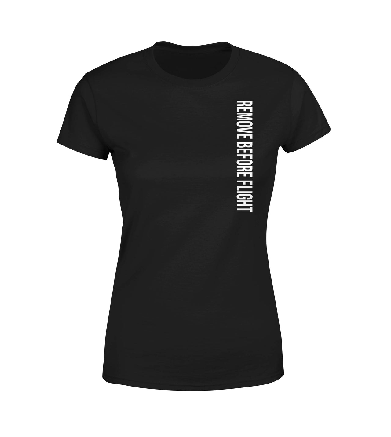 Remove Before Flight 2 Designed Women T-Shirts