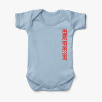 Thumbnail for Remove Before Flight 2 Designed Baby Bodysuits