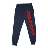 Thumbnail for Remove Before Flight 2 Designed Sweatpants