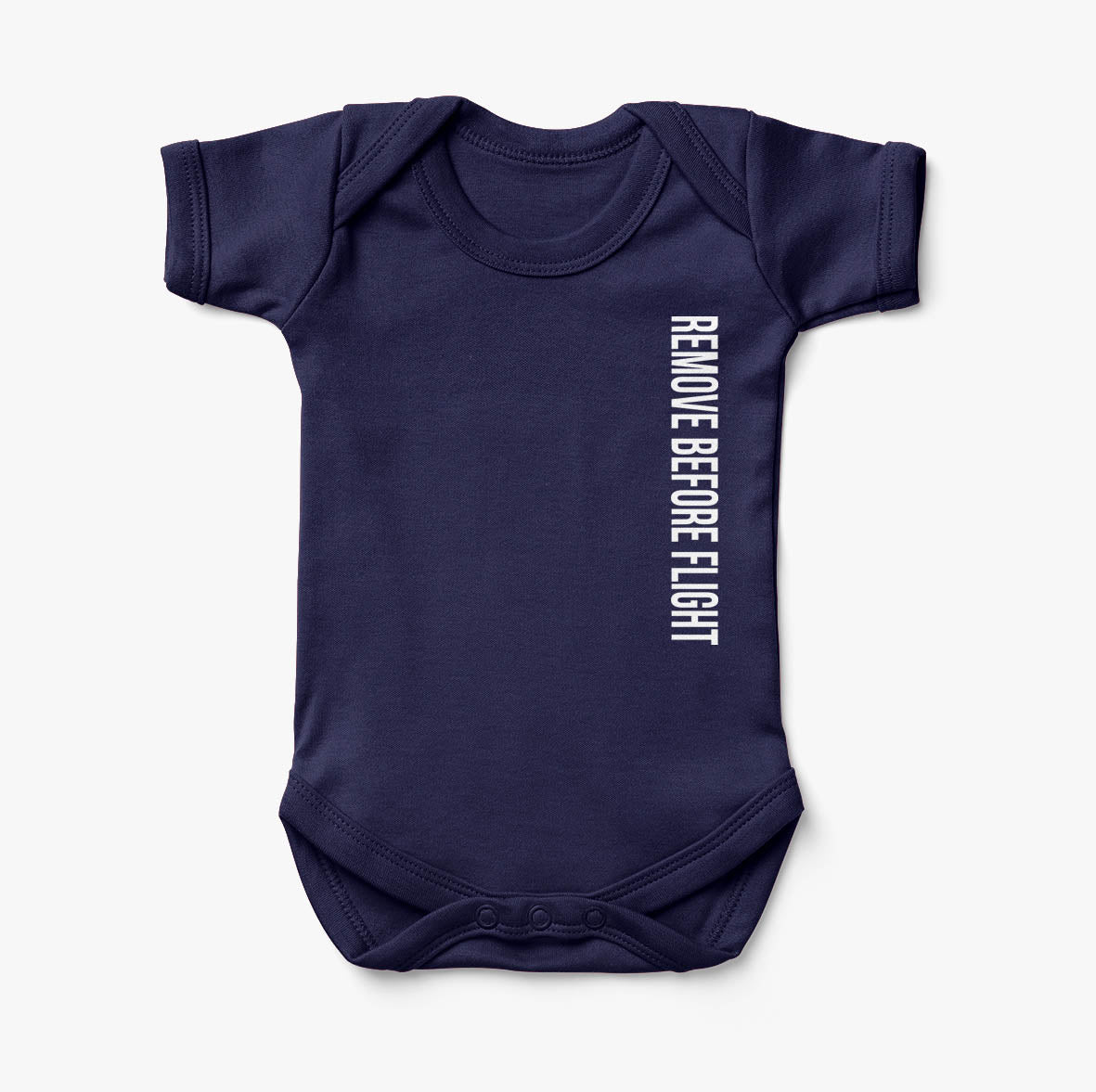 Remove Before Flight 2 Designed Baby Bodysuits