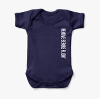 Thumbnail for Remove Before Flight 2 Designed Baby Bodysuits