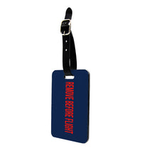 Thumbnail for Remove Before Flight 2 Designed Luggage Tag