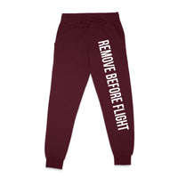 Thumbnail for Remove Before Flight 2 Designed Sweatpants