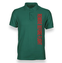 Thumbnail for Remove Before Flight 2 Designed Polo T-Shirts