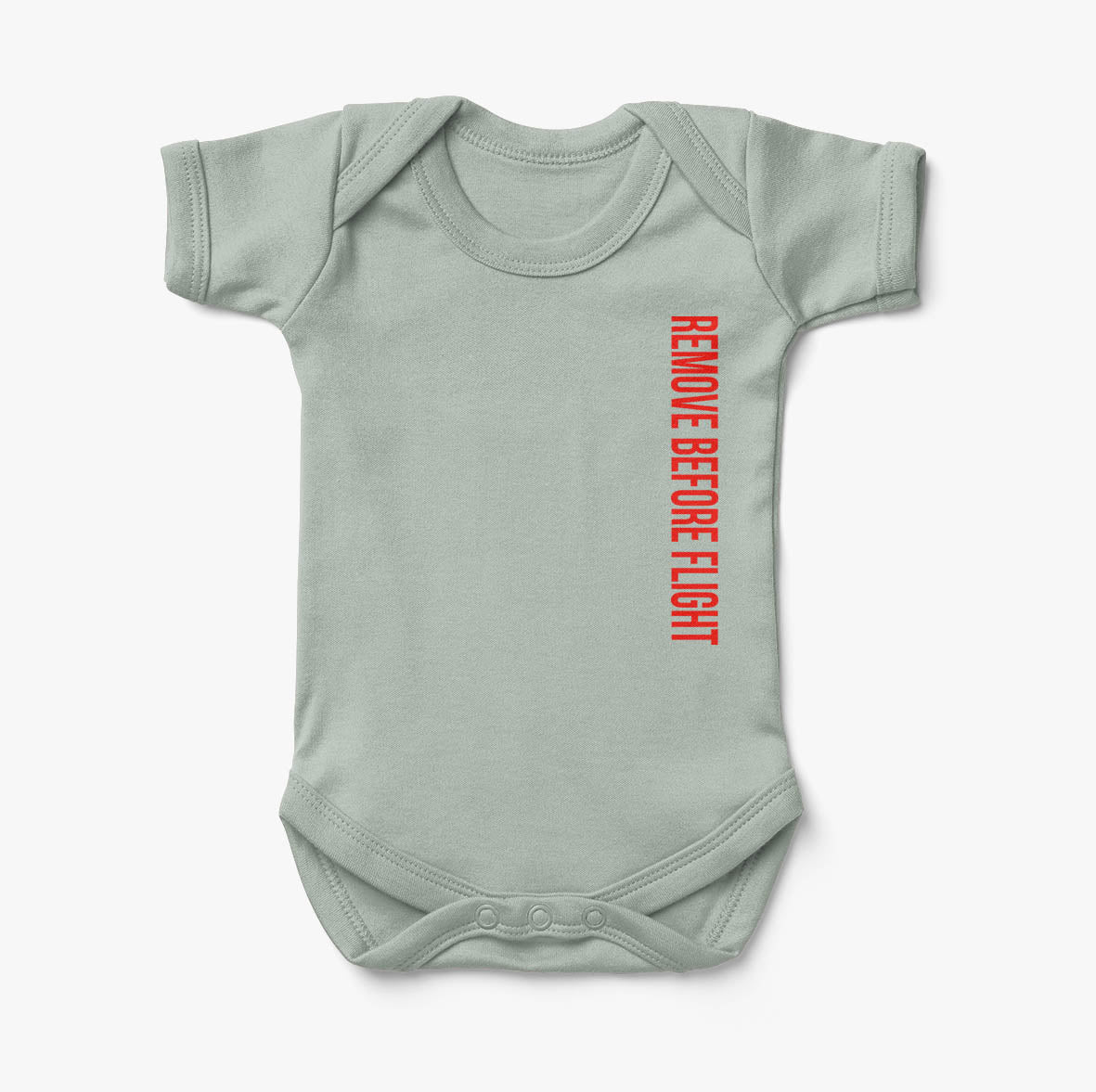 Remove Before Flight 2 Designed Baby Bodysuits