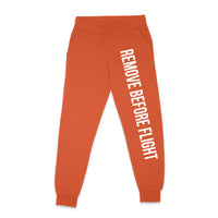 Thumbnail for Remove Before Flight 2 Designed Sweatpants