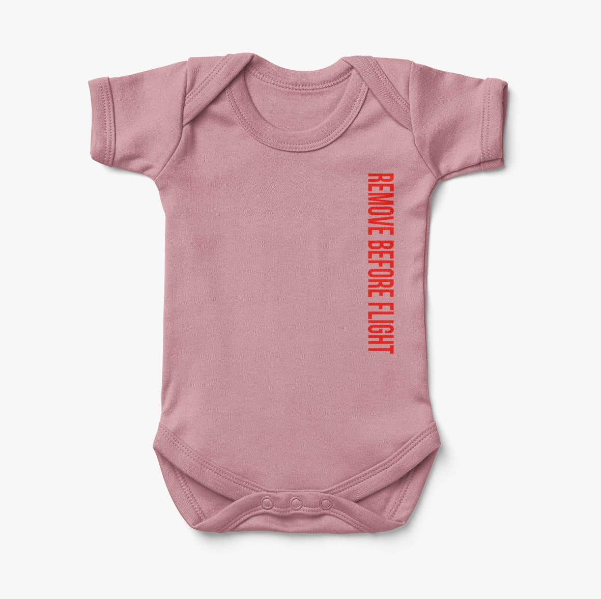 Remove Before Flight 2 Designed Baby Bodysuits