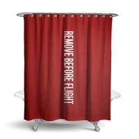 Thumbnail for Remove Before Flight 2 Designed Shower Curtains