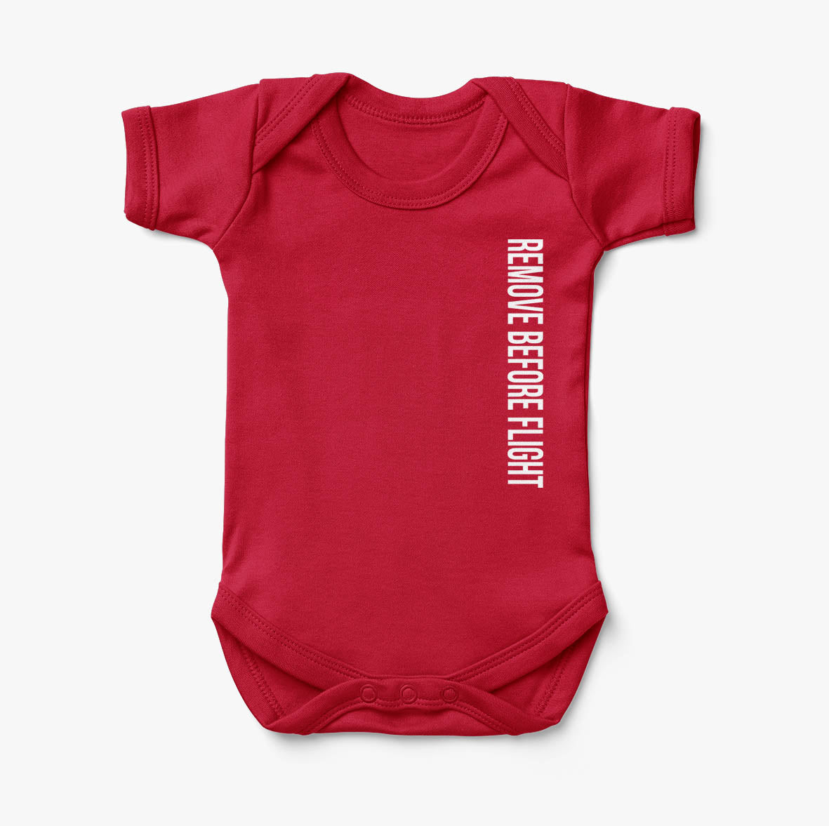 Remove Before Flight 2 Designed Baby Bodysuits