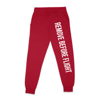 Thumbnail for Remove Before Flight 2 Designed Sweatpants