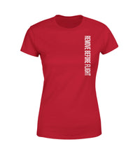 Thumbnail for Remove Before Flight 2 Designed Women T-Shirts