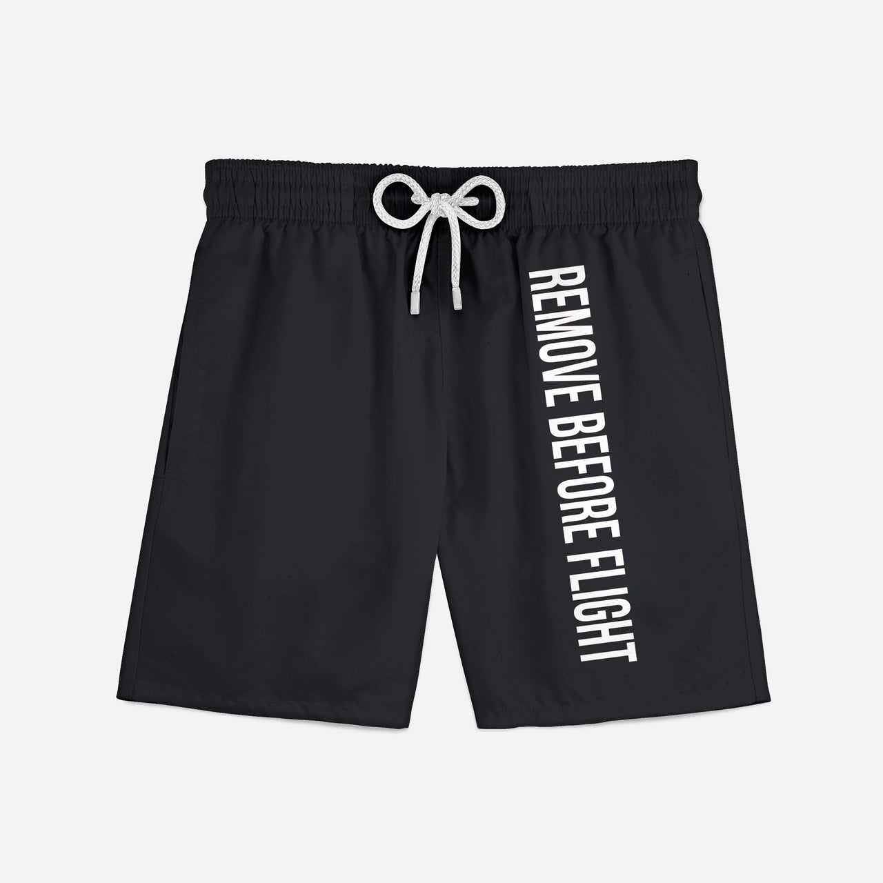 Remove Before Flight 2 (Black) Swim Trunks & Shorts