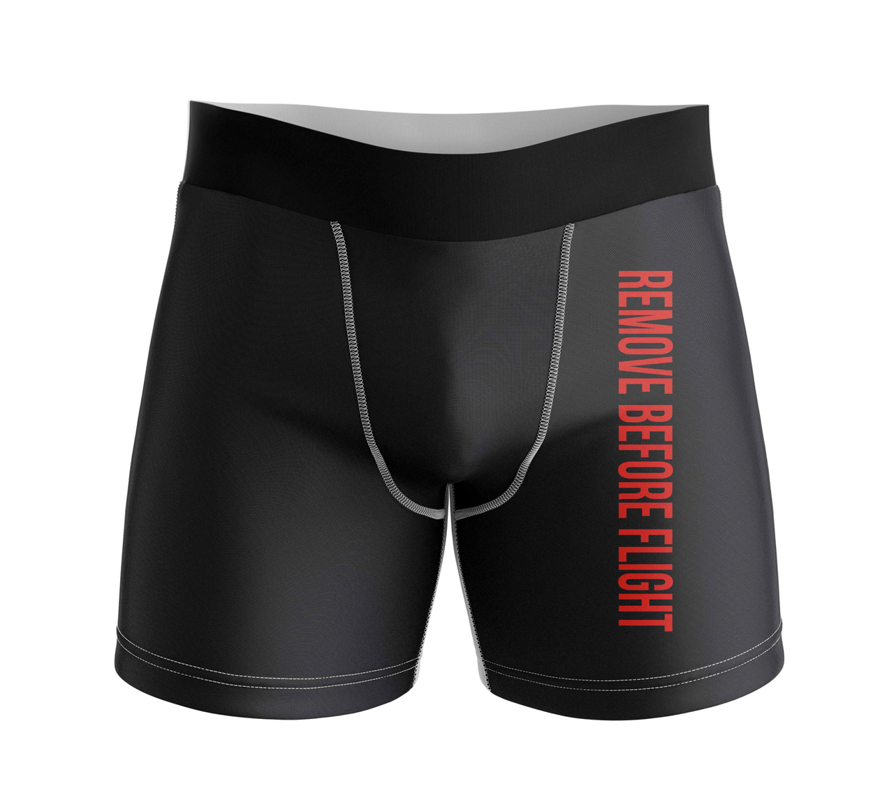 Remove Before Flight 2 Designed Men Boxers
