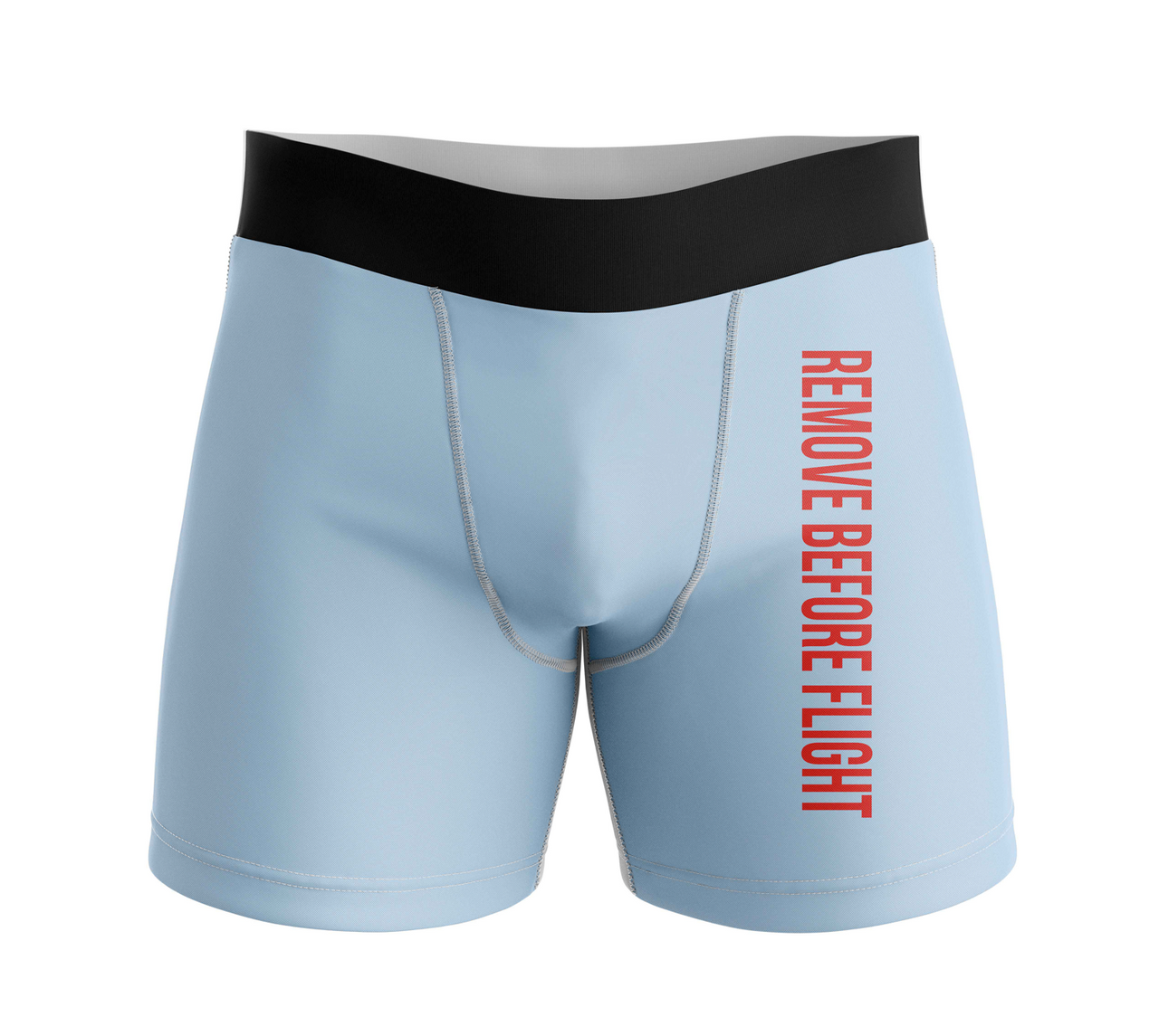 Remove Before Flight 2 Designed Men Boxers
