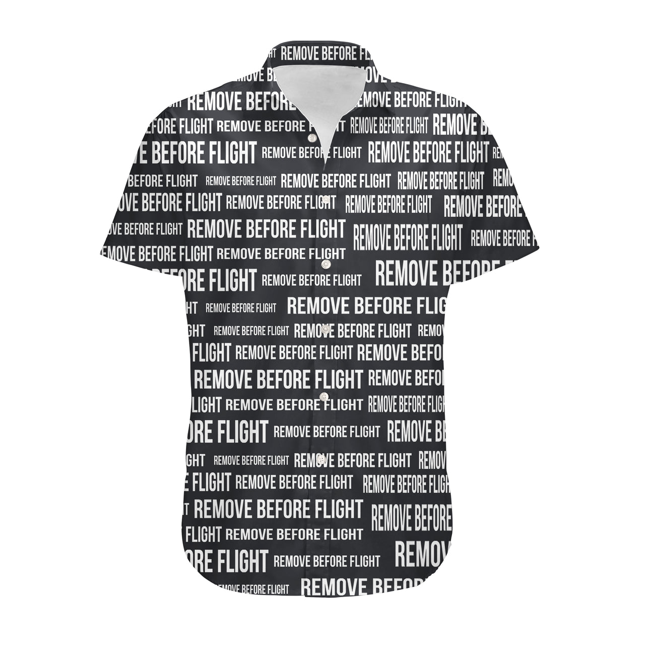Remove Before Flight 3-Black Designed 3D Shirts