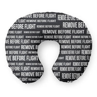 Thumbnail for Remove Before Flight 3-Black Travel & Boppy Pillows