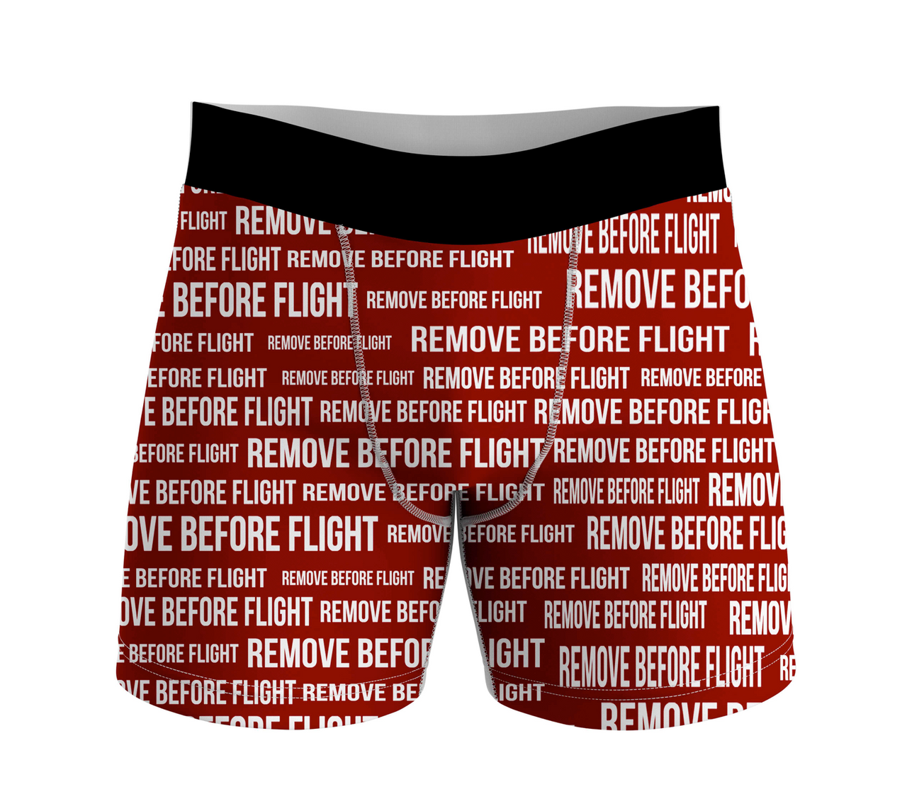Remove Before Flight 3 Designed Men Boxers