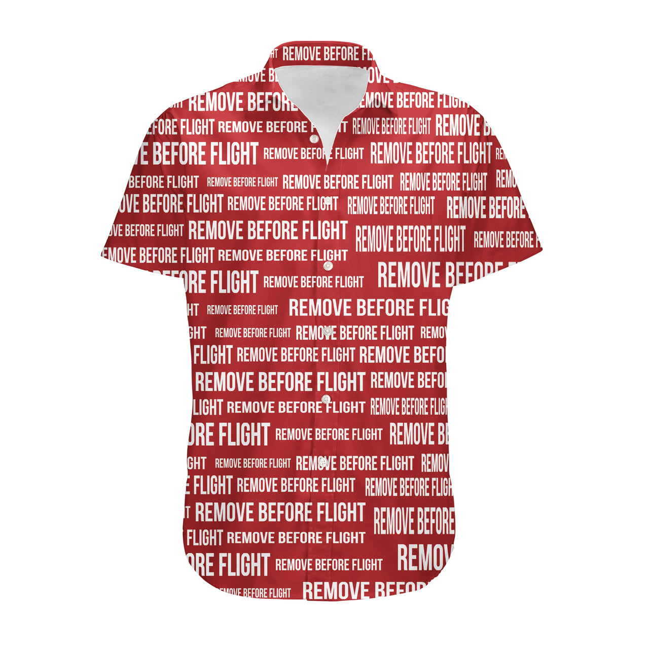 Remove Before Flight 3-Red Designed 3D Shirts