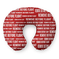 Thumbnail for Remove Before Flight 3-Red Travel & Boppy Pillows