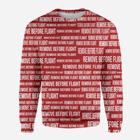 Thumbnail for Remove Before Flight 3-Red Designed 3D Sweatshirts