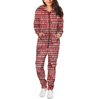 Thumbnail for Remove Before Flight 3-Red Designed Jumpsuit for Men & Women