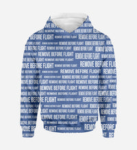 Thumbnail for Remove Before Flight 3Blue Designed 3D Hoodies