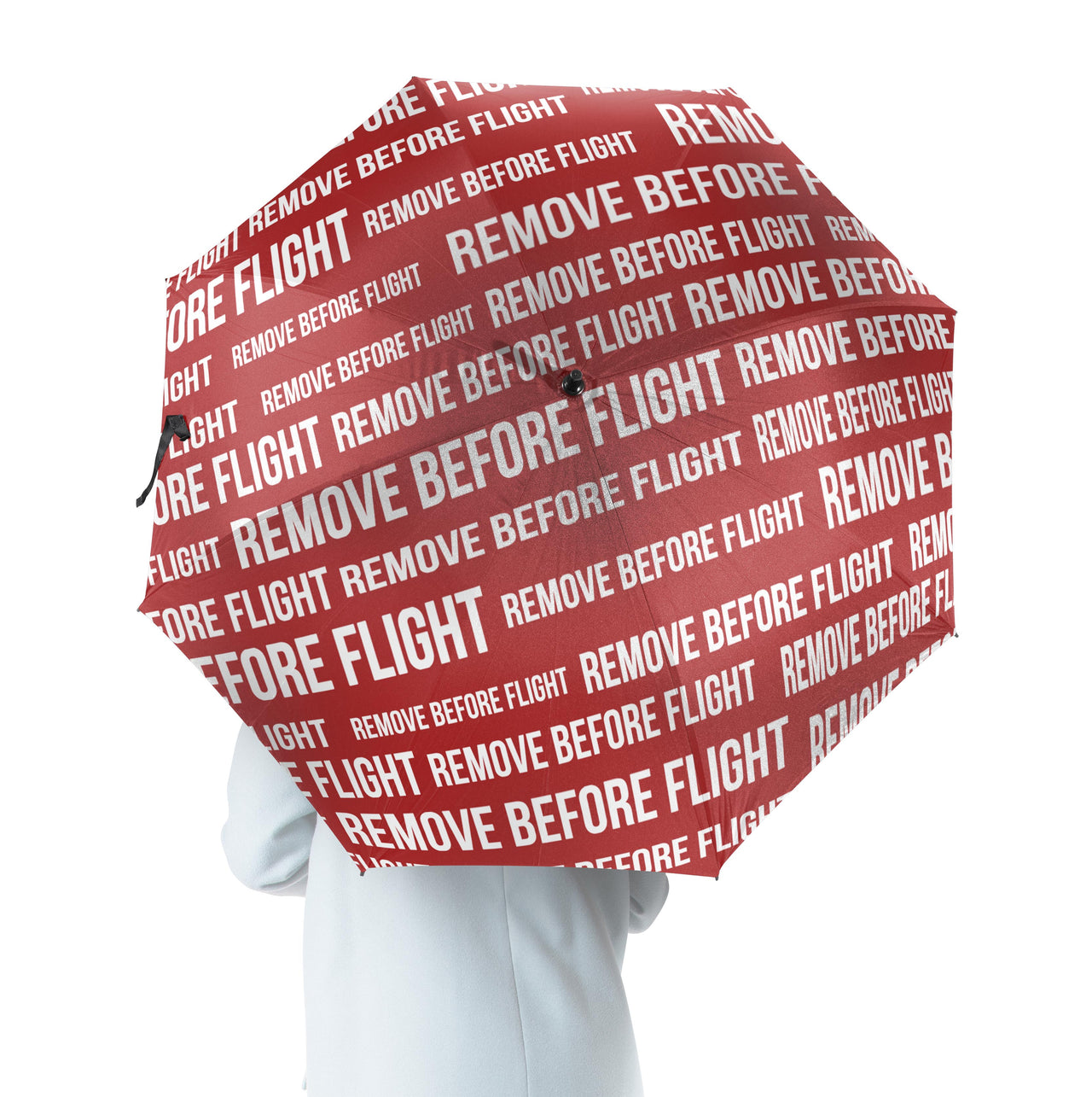 REMOVE BEFORE FLIGHT 3 Designed Umbrella