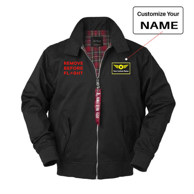 Customisable Remove Before Flight Jacket