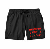 Thumbnail for Remove Before Flight Designed Swim Trunks & Shorts