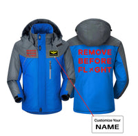 Thumbnail for Remove Before Flight Designed Thick Winter Jackets