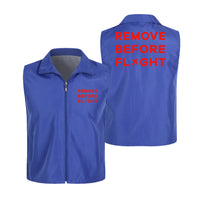 Thumbnail for Remove Before Flight Designed Thin Style Vests