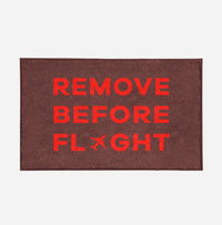 Thumbnail for Remove Before Flight Designed Door Mats