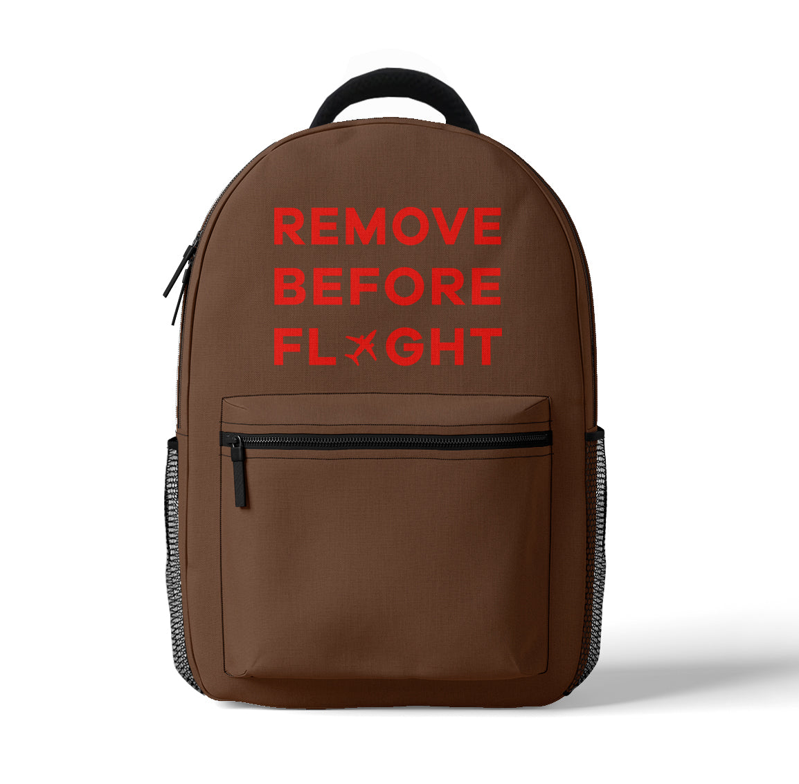 Remove Before Flight Designed 3D Backpacks