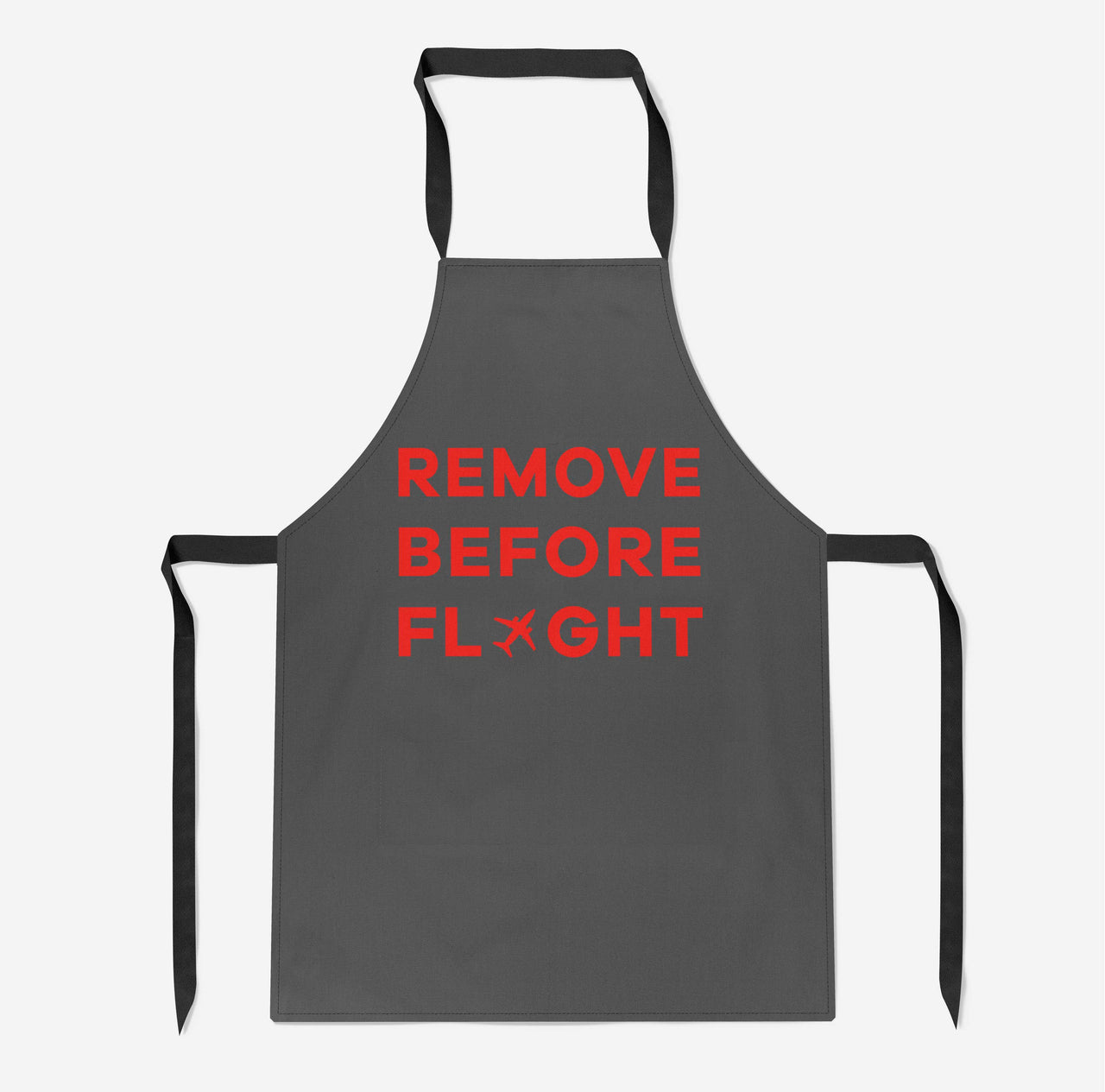 Remove Before Flight Designed Kitchen Aprons