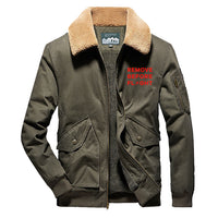 Thumbnail for Remove Before Flight Designed Thick Bomber Jackets
