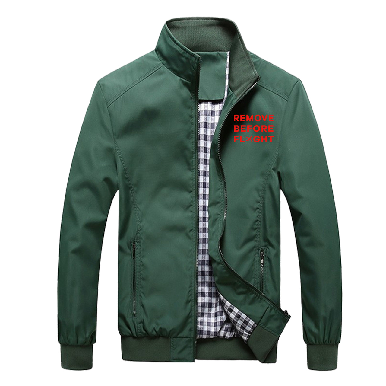 Remove Before Flight Designed Stylish Jackets