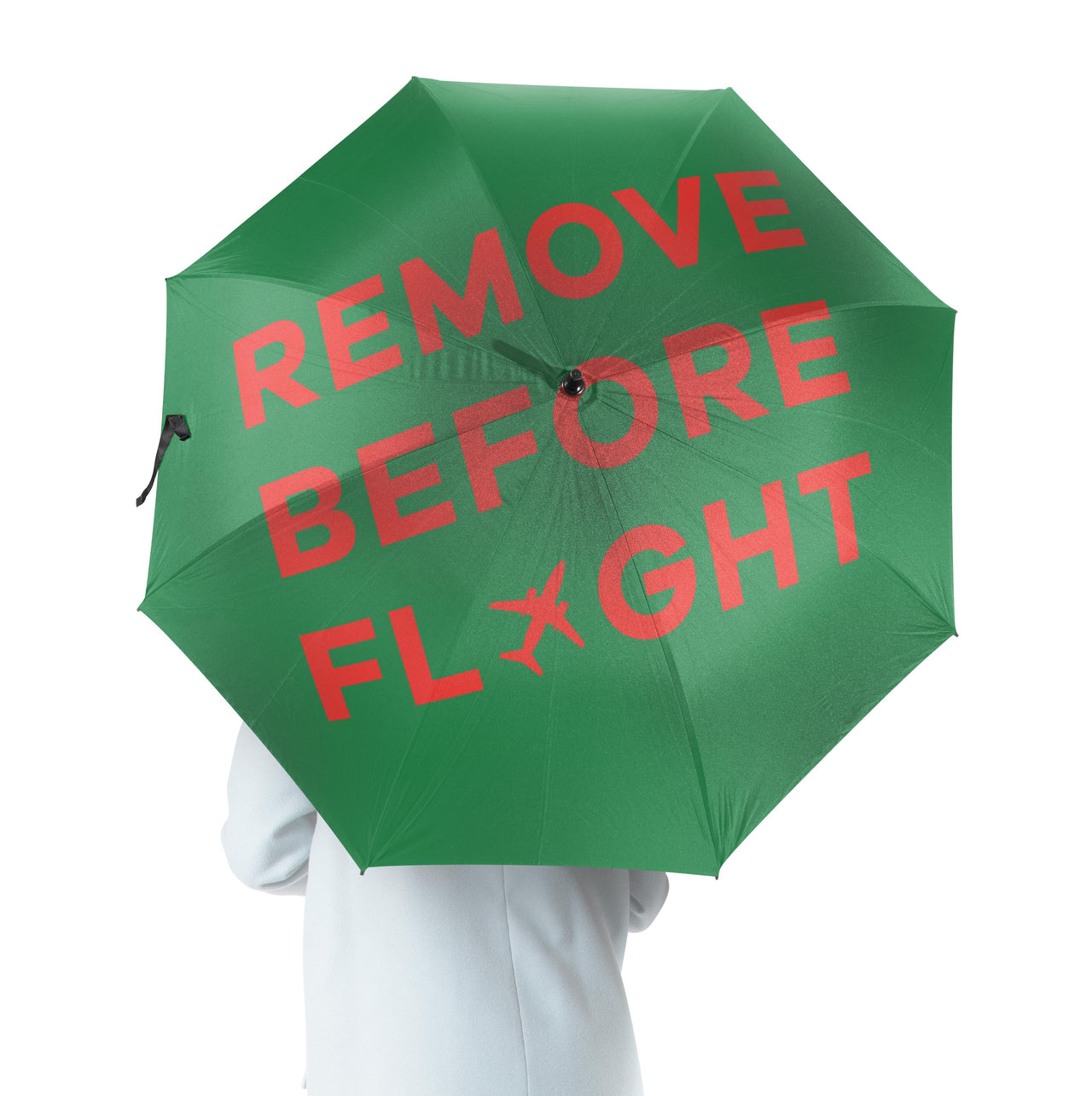 Remove Before Flight Designed Umbrella