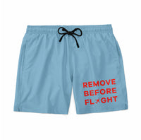 Thumbnail for Remove Before Flight Designed Swim Trunks & Shorts
