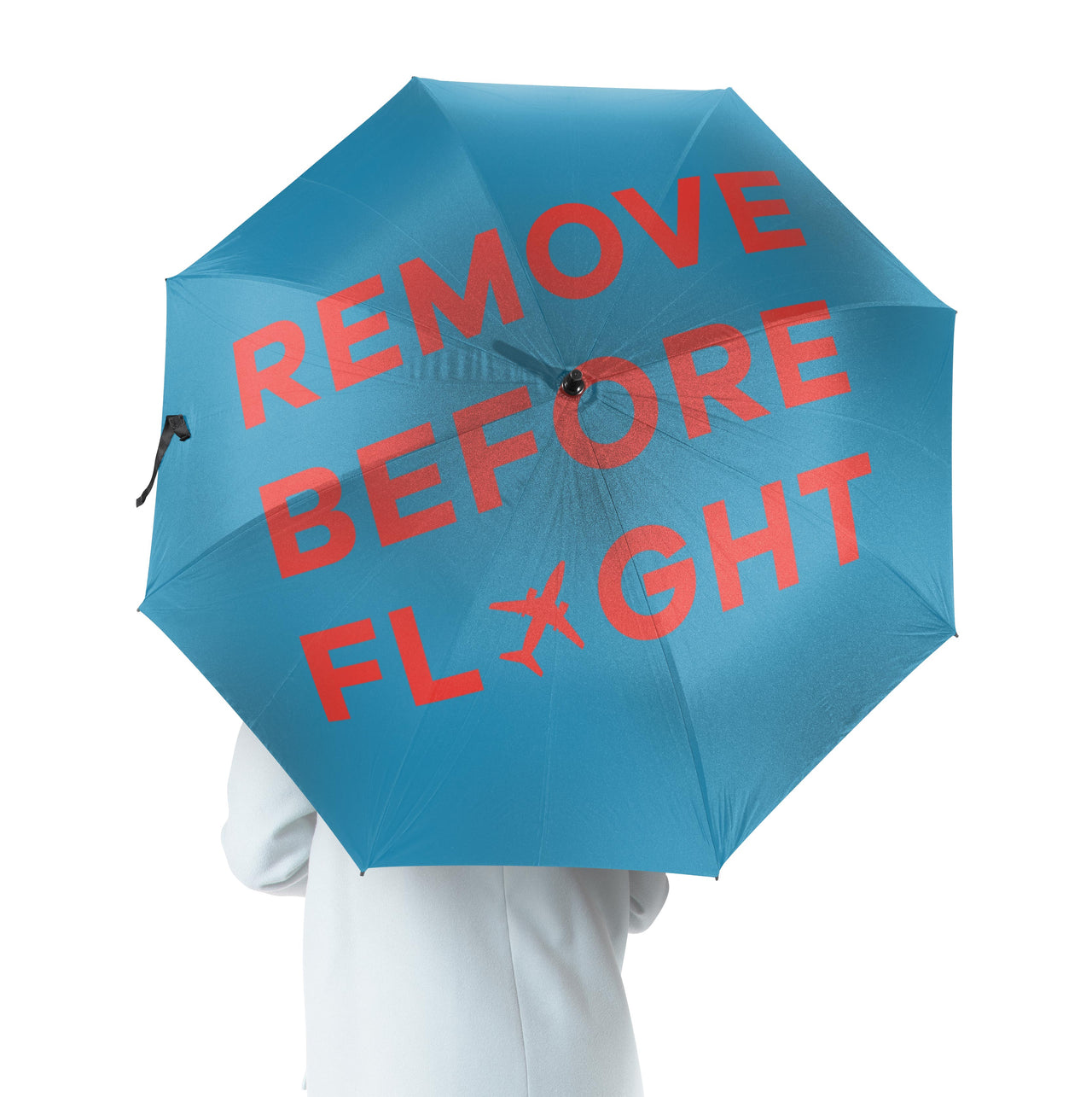 Remove Before Flight Designed Umbrella