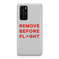Thumbnail for Remove Before Flight Designed Huawei Cases