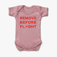 Thumbnail for Remove Before Flight Designed Baby Bodysuits