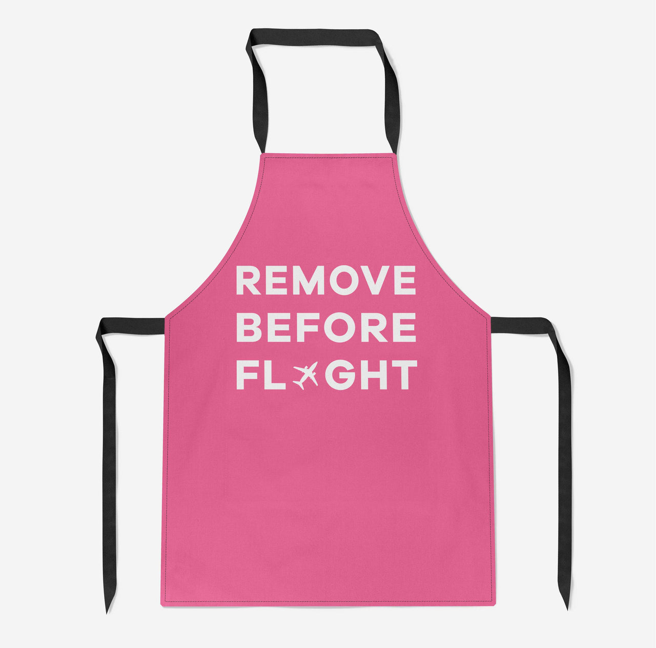 Remove Before Flight Designed Kitchen Aprons